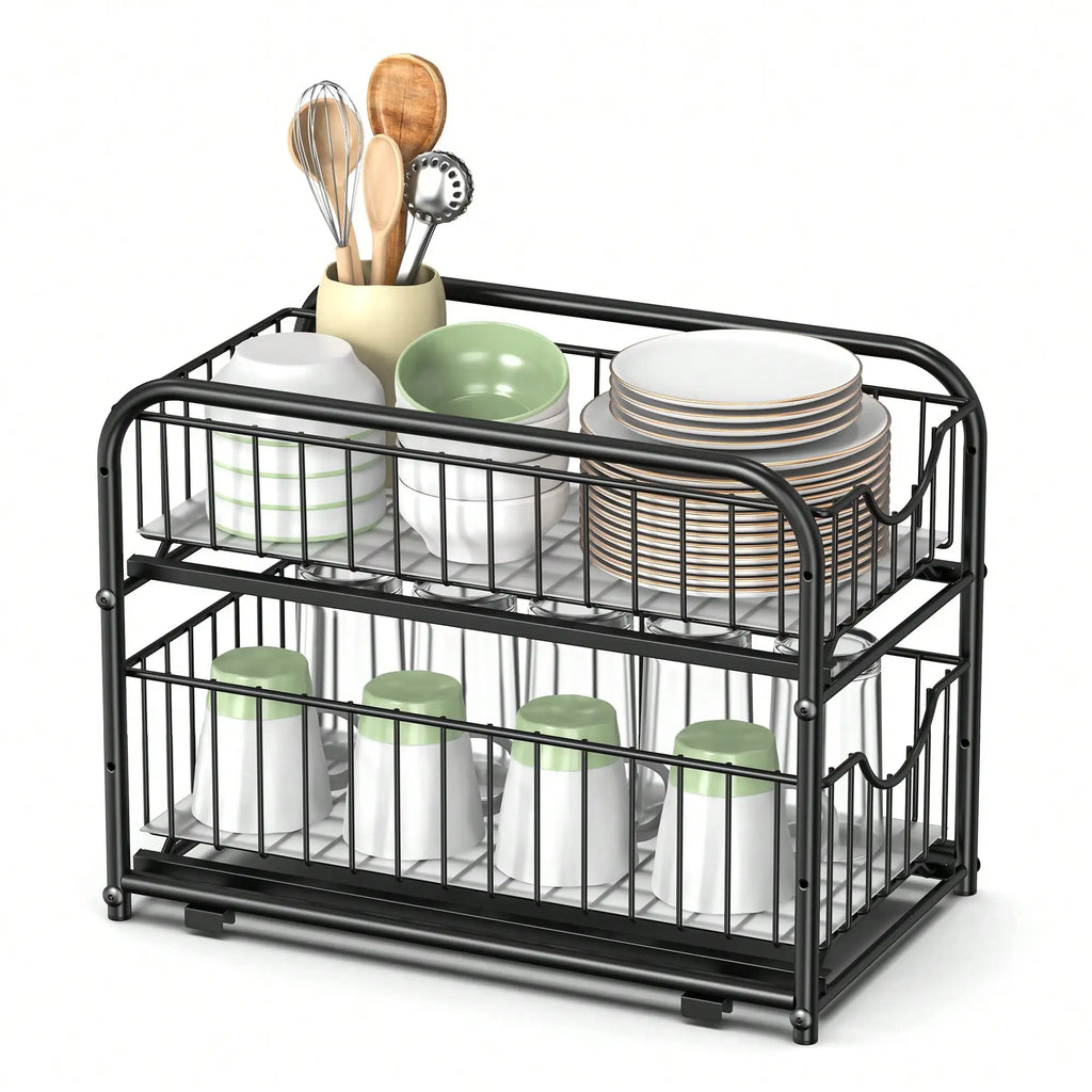 2-Tier Pull Out Cabinet Organizers