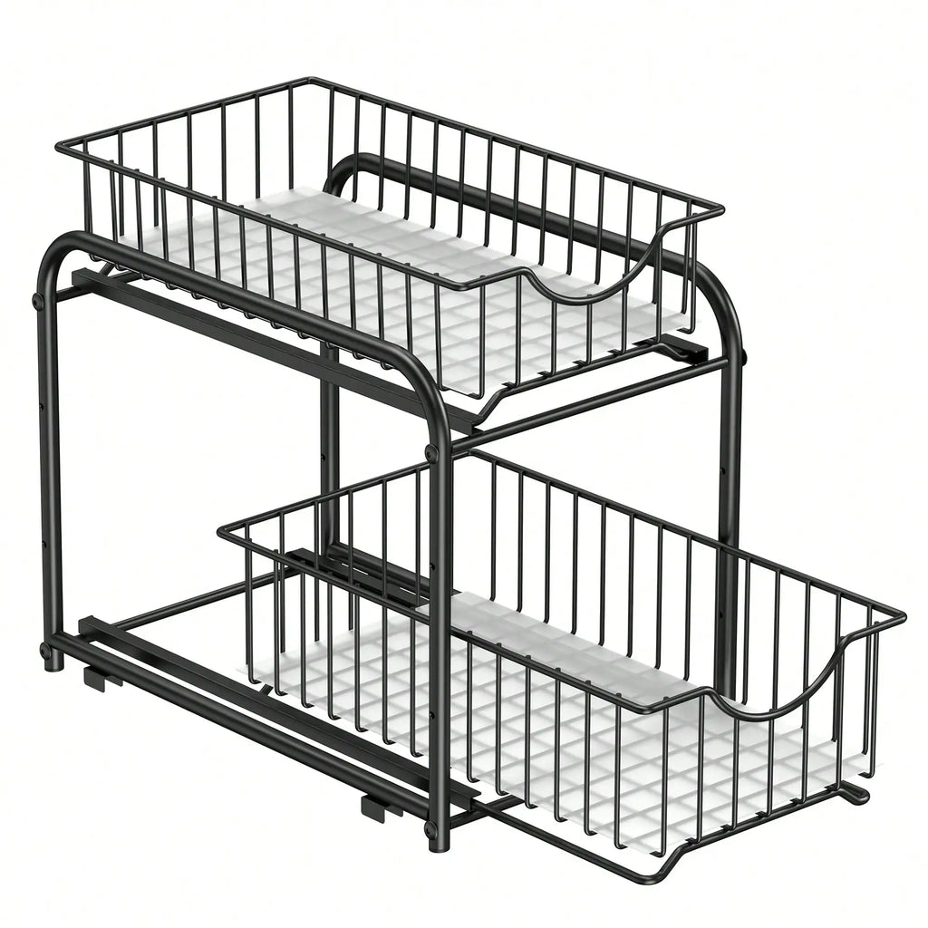 2-Tier Pull Out Cabinet Organizers