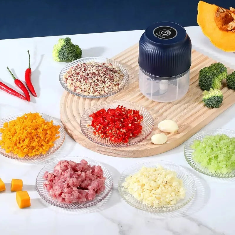 Household Electric Garlic Crusher