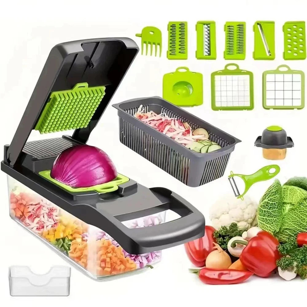 12.5in Multifunctional Vegetable Chopper