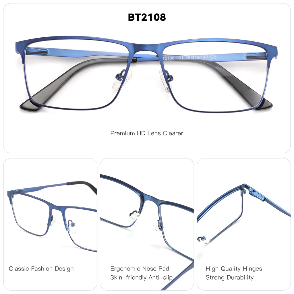 ZENOTTIC Titanium Progressive Glasses
