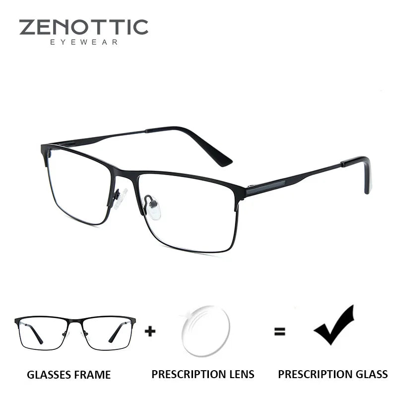 ZENOTTIC Titanium Progressive Glasses