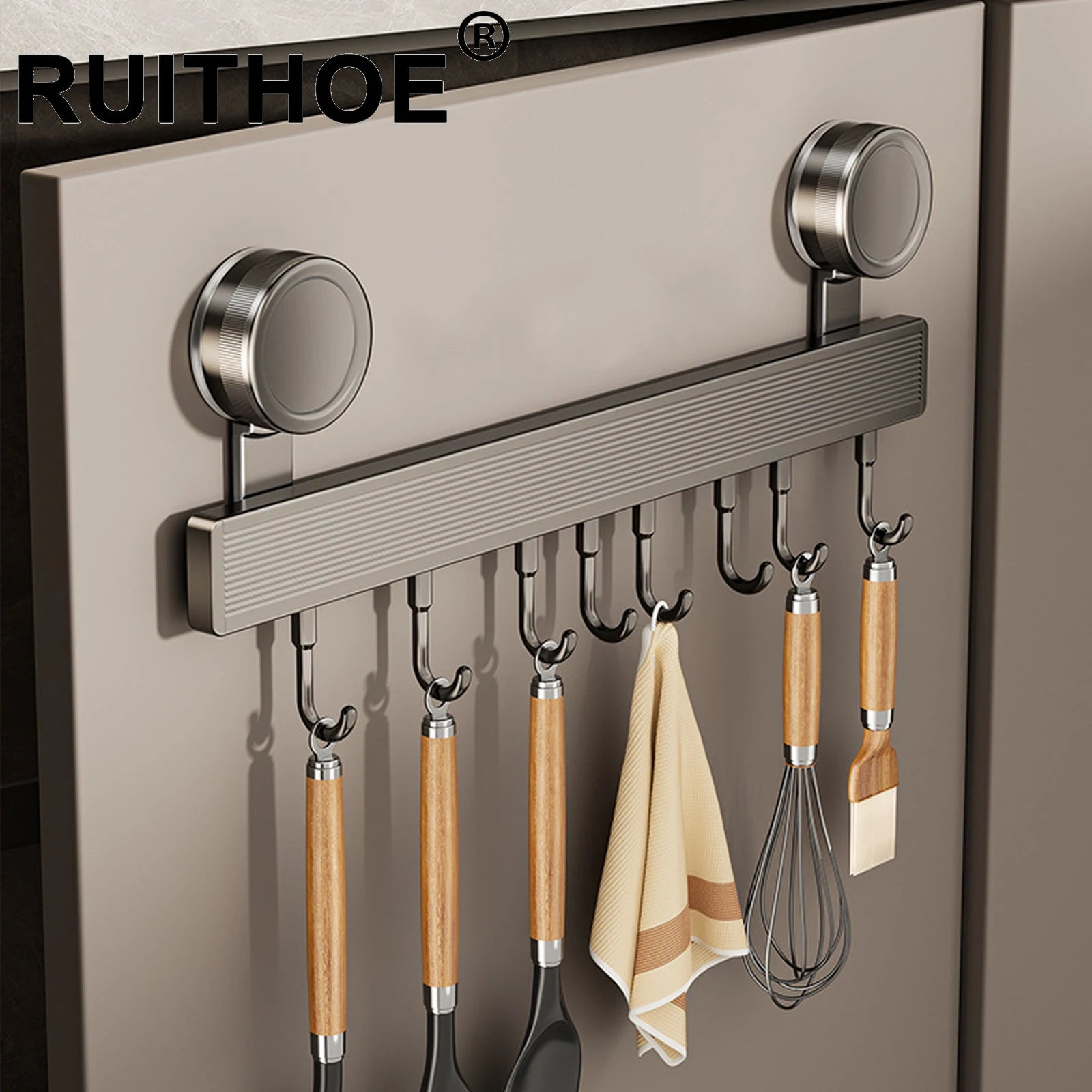 Kitchen Hook Hangers Wall Mount Rack