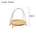 Multi-function Bamboo Woven Basket