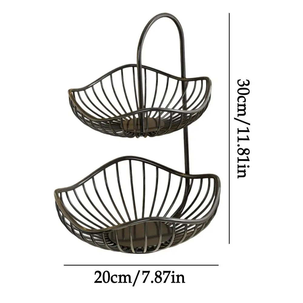 Two Tier Fruit Basket