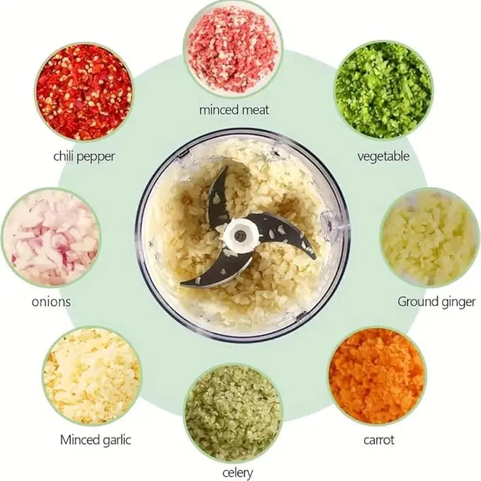 Household Electric Garlic Crusher