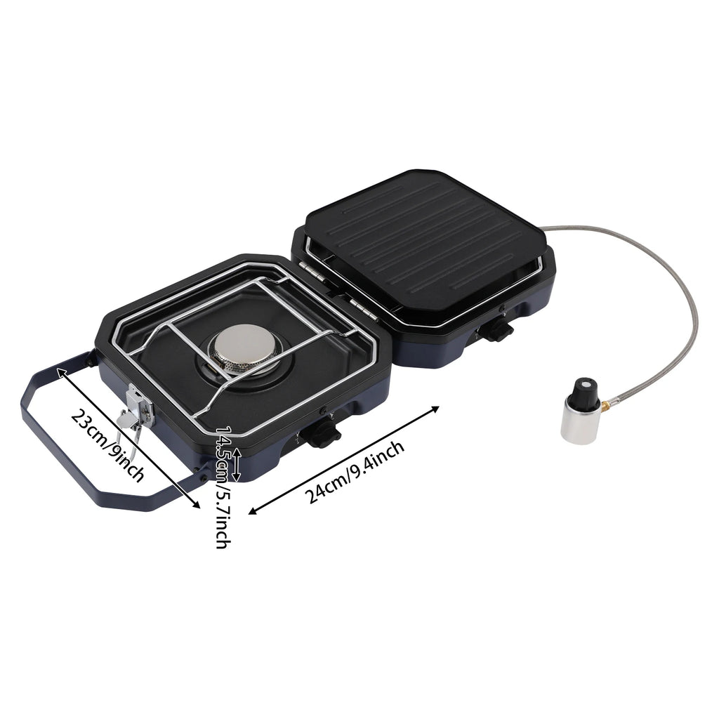 Portable Dual Burner Camp Stove