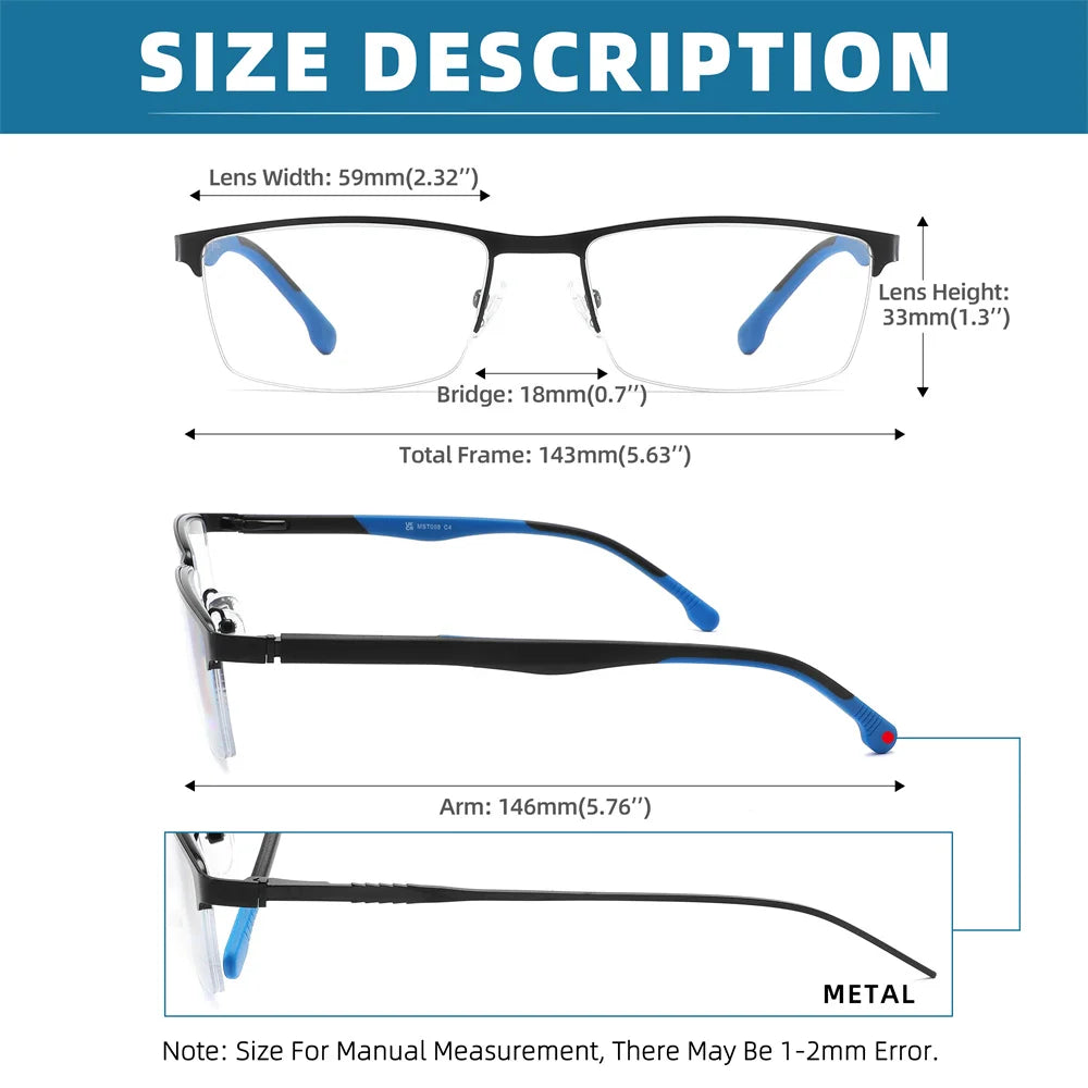 Blue light blocking Reading Glasses