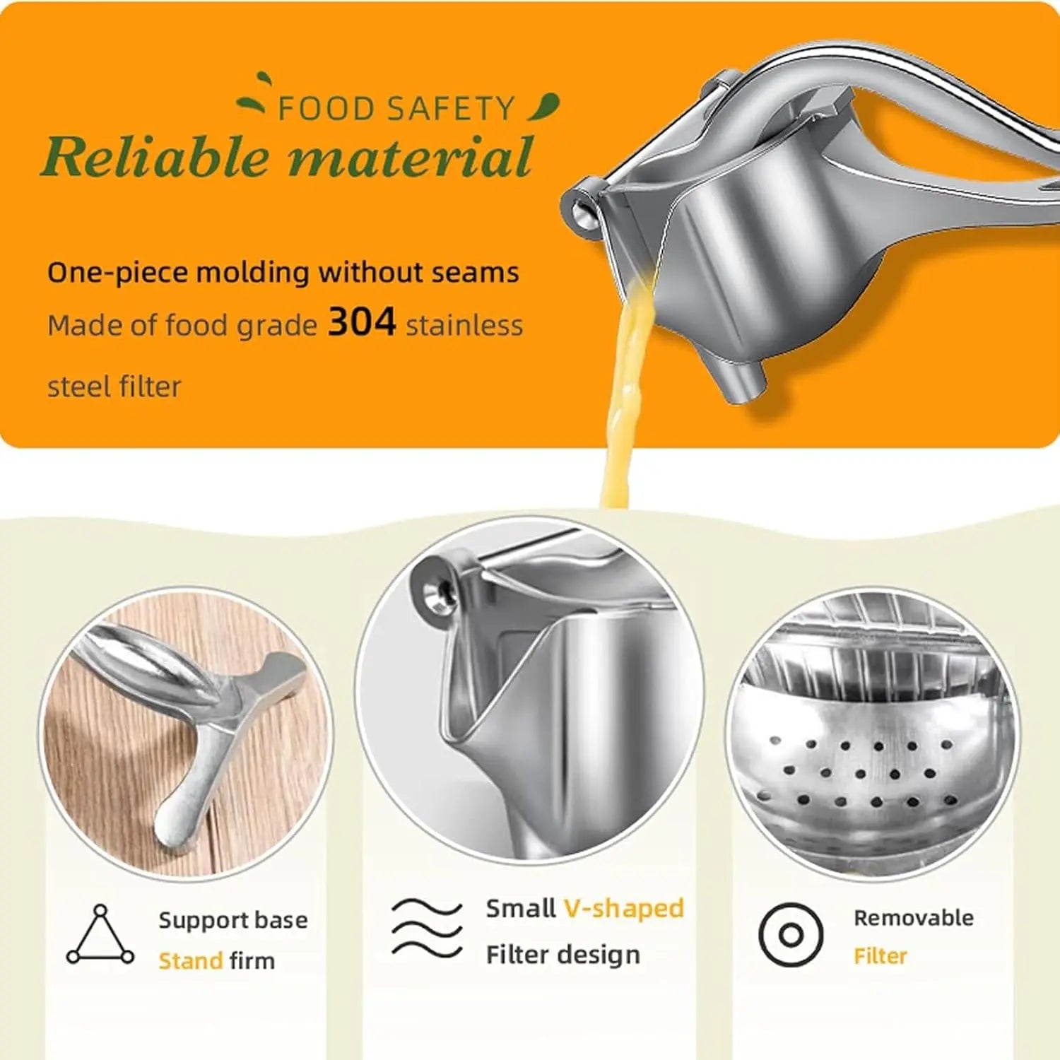 Hand Juicer Squeezer