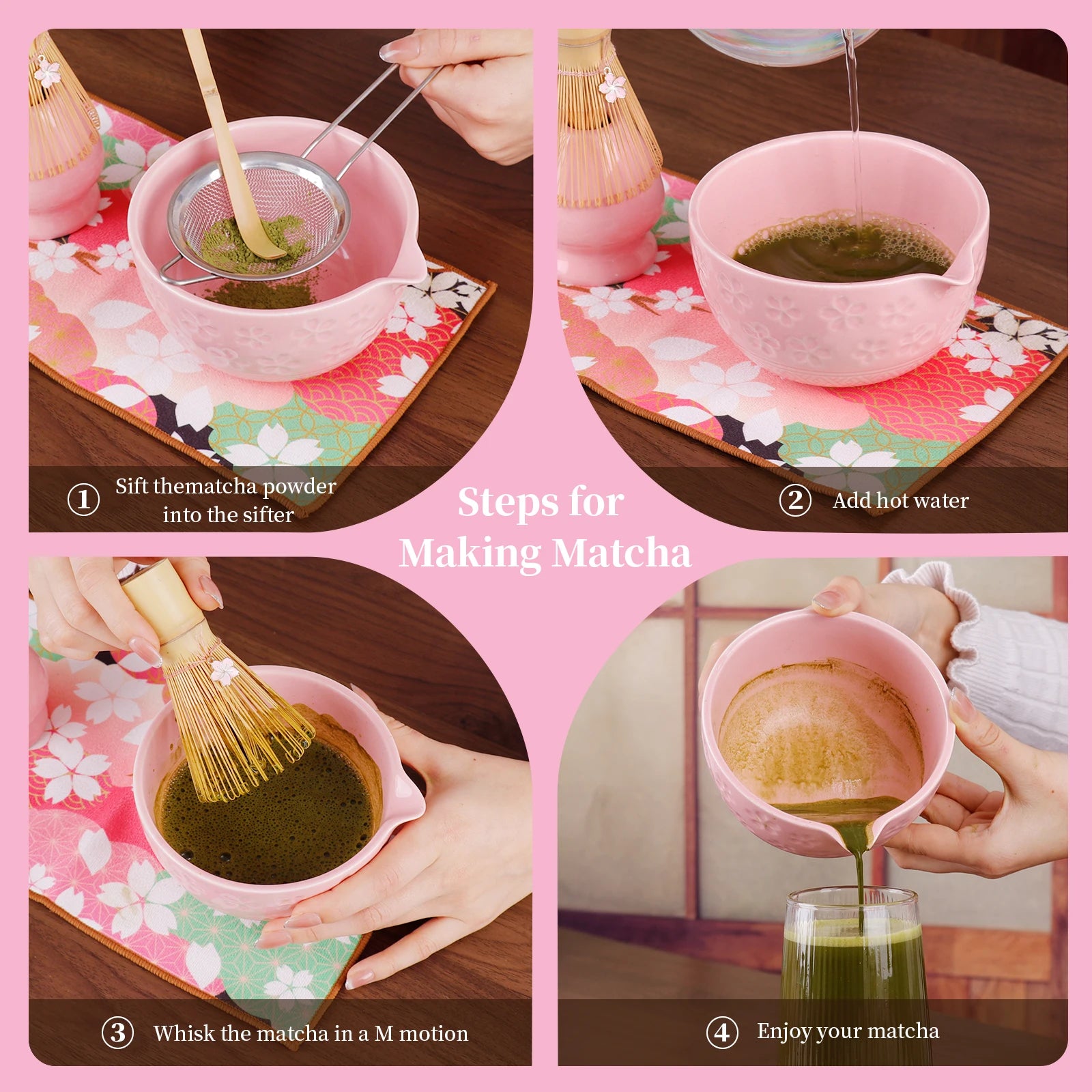 Matcha Whisk Set