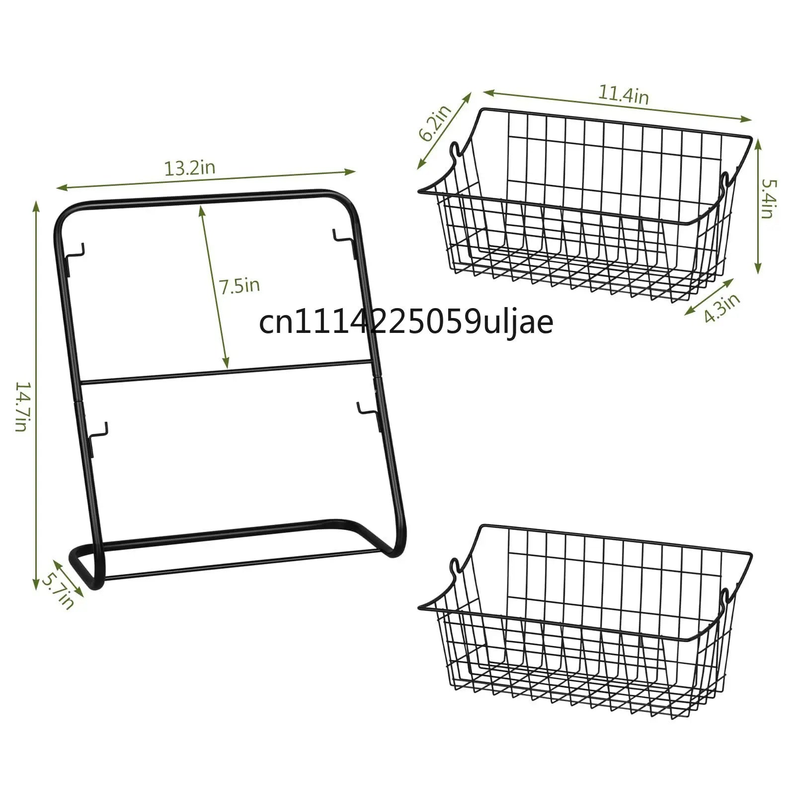 2-Tier Kitchen Fruit and Vegetable Storage Rack