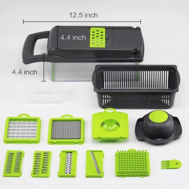 12.5in Multifunctional Vegetable Chopper