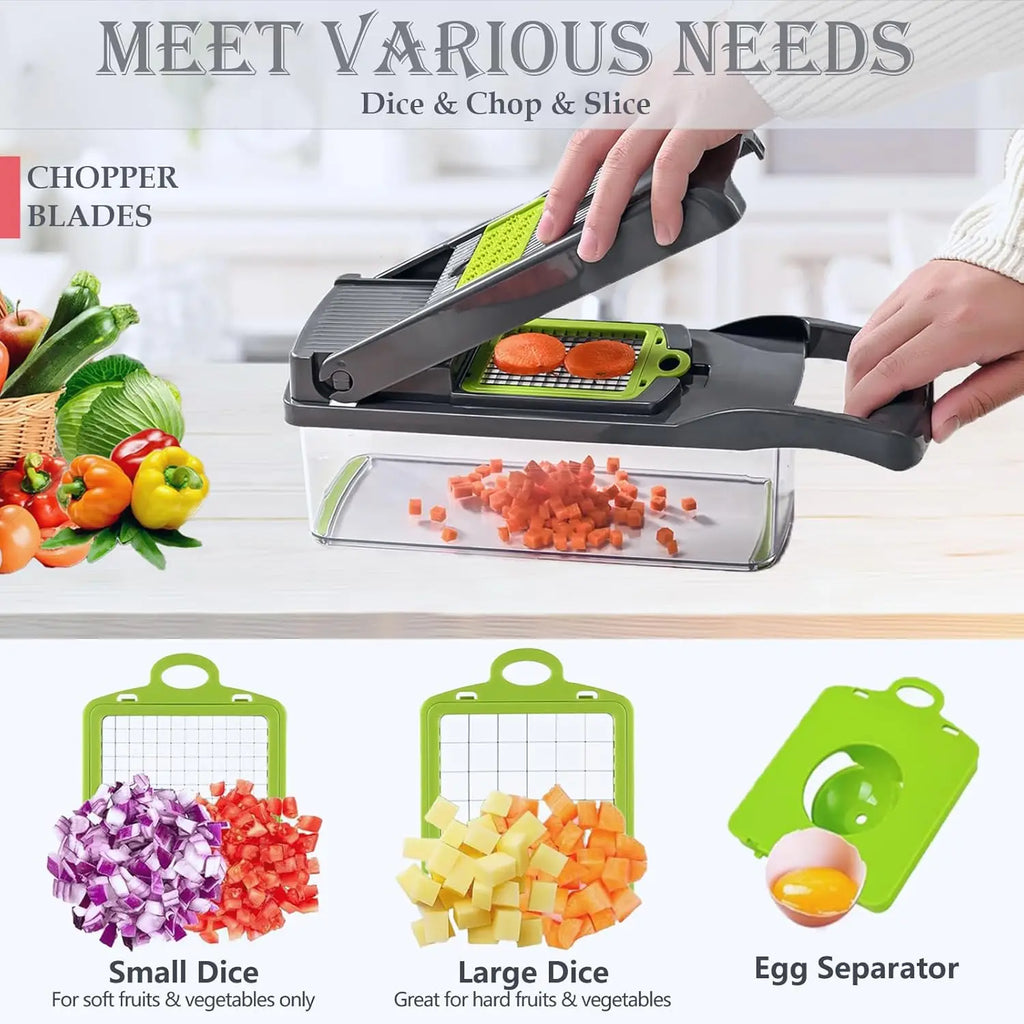 12.5in Multifunctional Vegetable Chopper