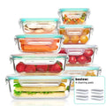 Airtight Glass Food Storage Containers