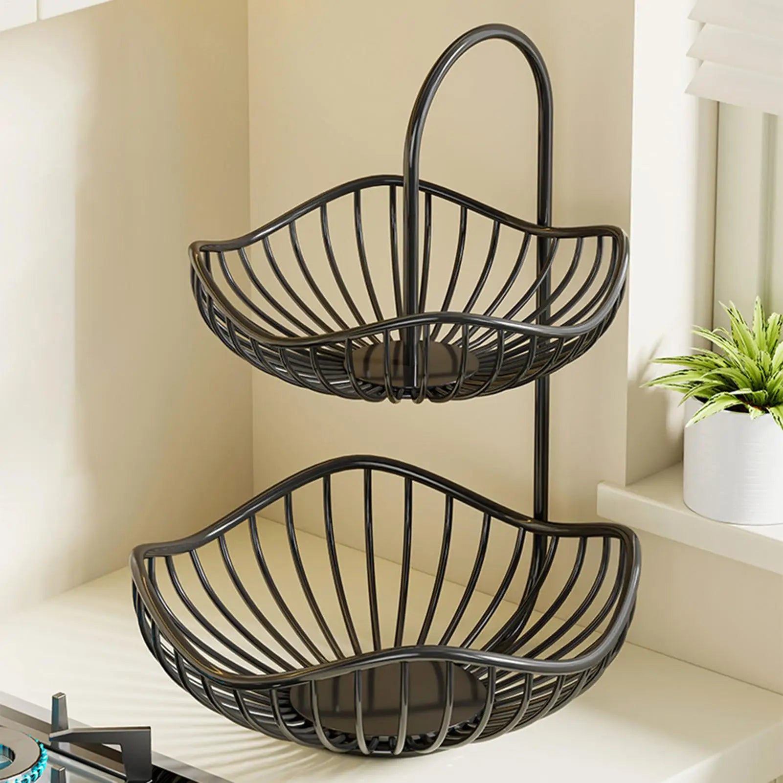 Two Tier Fruit Basket
