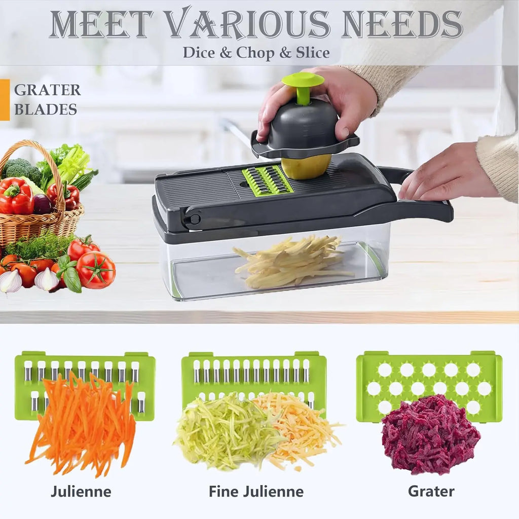 12.5in Multifunctional Vegetable Chopper