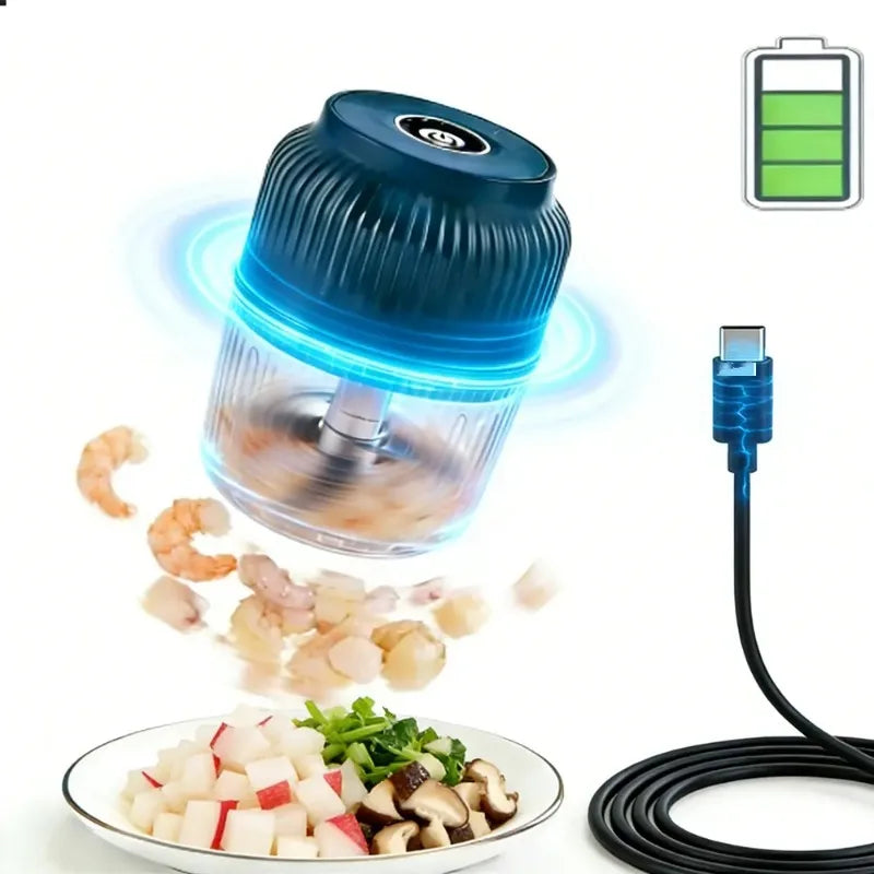 Household Electric Garlic Crusher
